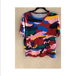 Zara Multi Camo Shirt ( wore this shirt Once✨)
